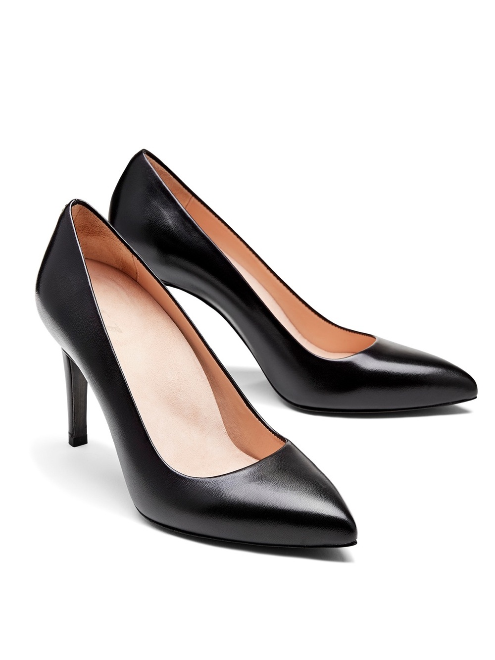 Inez Alta Heels in Black Nappa size 9 W